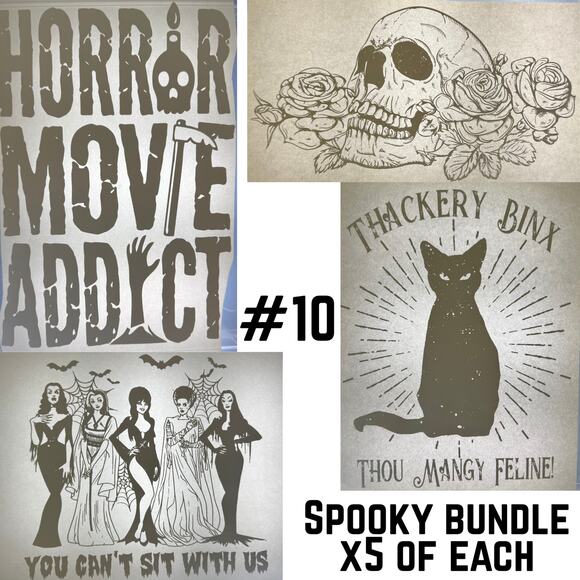 Homemade Other - Spooky Halloween Bundle #1 Screen Prints - 20 Prints total